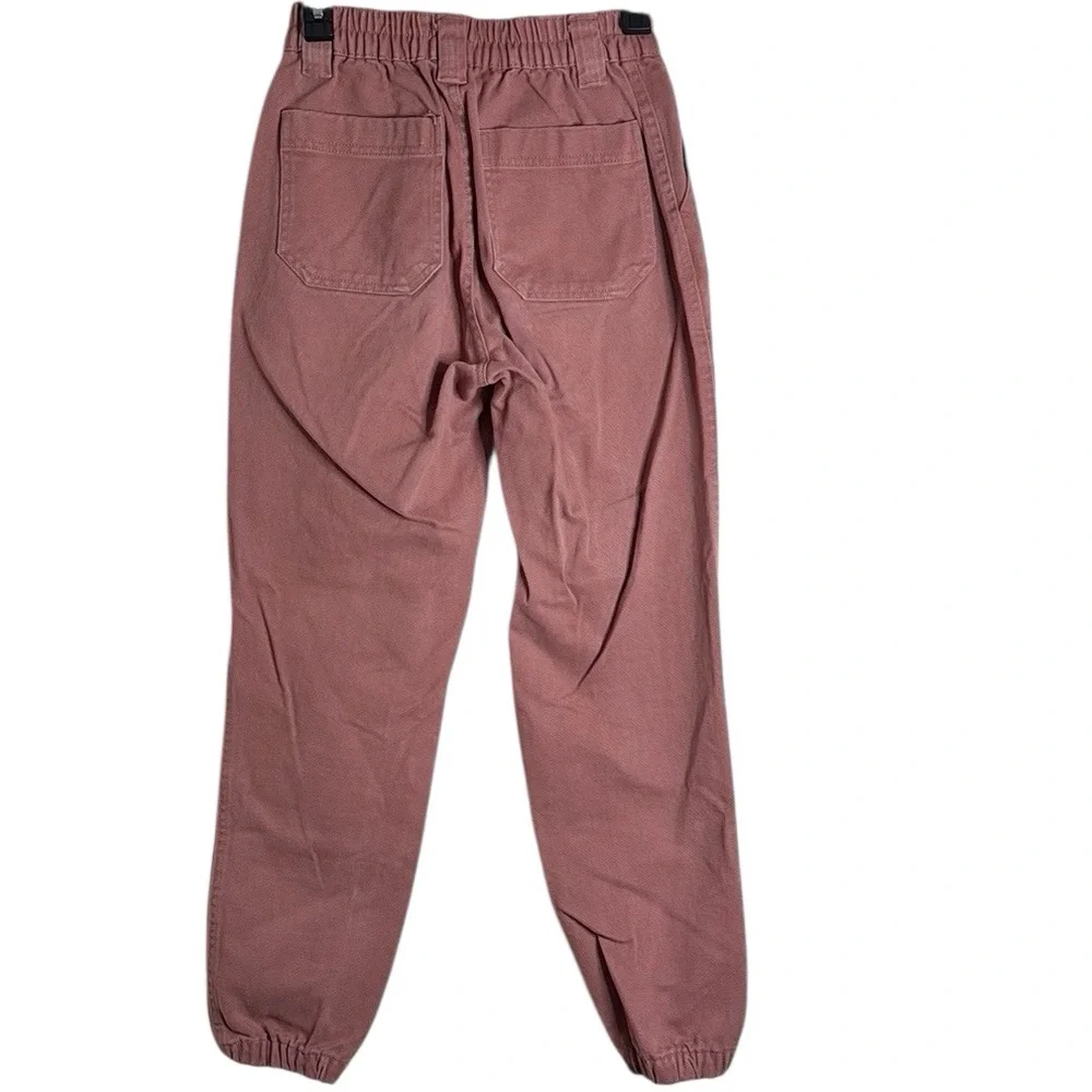 PacSun Women’s Sienna Dust Cargo Elastic Hem and Waistband Denim Pants Size XS